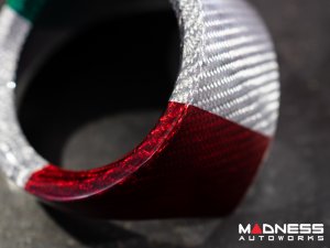 Alfa Romeo Giulia Interior Air Vent Cover Trim Kit - Carbon Fiber - Front Set - Italian Theme - Feroce Carbon Alfa Romeo Giulia Interior Air Vent Cover Trim Kit - Carbon Fiber - Front Set - Italian Theme - Feroce Carbon